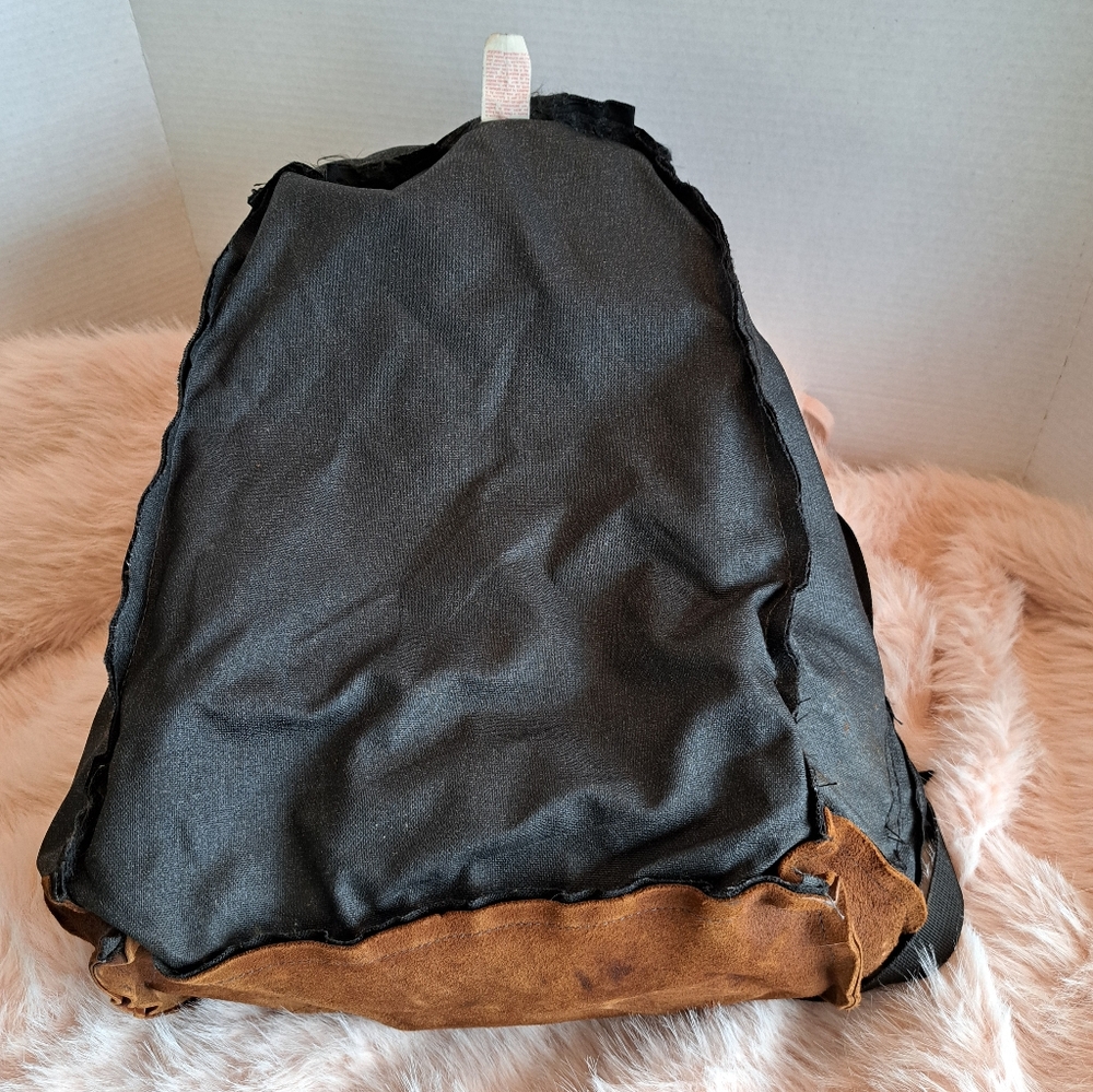 Vintage 90's JANSPORT backpack leather bottom - Picture 11 of 12